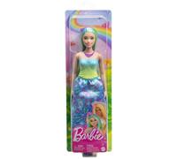 Barbie Fairytale Princesse Assortiment De Cheveux Bleus Et Verts