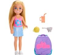 Barbie-Famille Et Amis-Poupée Chelsea Et Accessoires-Avec Sac a DOS - 3ans +- JBF46