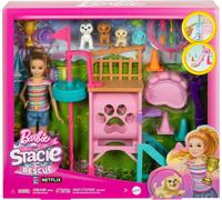 Barbie Family & Friends Stacie's Puppy Playground Set de jeu