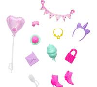 Barbie Fashion & Beauty Accessoires pour poupée fête d'anniversaire pour filles de 3 ans et plus