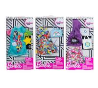 Barbie Fashion Powerpuff Girls Lot de 3 tenues inspirées et accessoires pour poupées Barbie à partir de 3 ans
