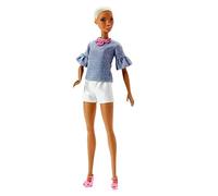 Barbie - Fashionistas #81 Top Chambray - Poupée Mannequin - FNJ40