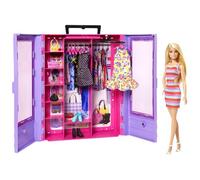 Barbie Fashionistas Barbie-Le Dressing de Rêve de Barbie-Coffret poupée et accessoires