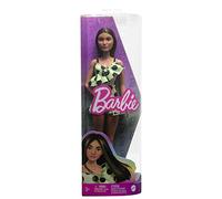 Barbie Fashionistas, Brune avec Combinaison À Pois, Vêtements Et Accessoires, Jouet Enfant, Dès 3 Ans, HPF76
