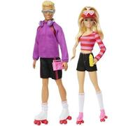 Barbie-Fashionistas-Coffret poupées et accessoires patins a roulettes HXK90
