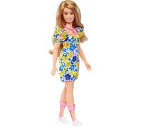 Barbie Fashionistas Doll # 208, Barbie Doll with Down Syndrome Wearing Floral Dr