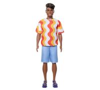 Barbie Fashionistas Ken Doll #220 with Behind-the-Ear Hearing Aids & Broad Body