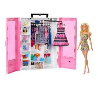 Barbie Fashionistas Le Dressing De Rêve Rose Et Poupée Blonde