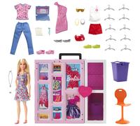 Barbie Fashionistas - Poupée et Coffret Dressing Deluxe