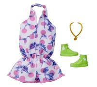 Barbie Fashions Complete Looks 1 of Doll Clothes Inspired by Popular Brand Roxy, Gift for Kids 3 to 8 Years Old Barbie