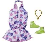 Barbie Tenue de poupée Fashions Complete Looks 1 – Inspirée Roxy, accessoires, 3–8 ans