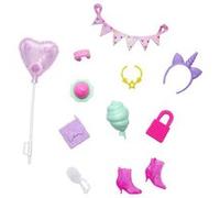 Barbie – Accessoires mode et beauté pour poupée – Fête d'anniversaire – 3 ans et plus
