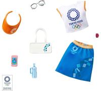 Tenue Sport Tokyo 2020 | Mode Set | Barbie | Mattel GJG35 | Vêtements de Poupée