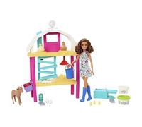 Barbie And His Farm Doll Multicolore