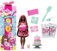 Barbie Fête Non Déballée Poupée Afro Avec Chiot Et 10 Accessoires Mattel JFG71