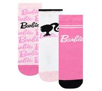 Barbie Fille Chaussettes Pack de 3 Rose 37-40