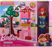Poupée firefighter fire station doll Mattel