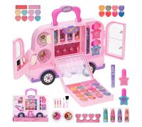 Barbie Fourgon Coffret Maquillage pour Filles, Jouet pour Jeux de Rôle