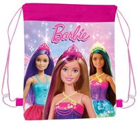 Barbie & Friends Sac à cordon de serrage pour enfant 43 cm x 32 cm, rose, Taille Unique