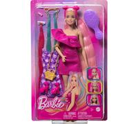 Barbie - Fun & Fancy Hair, poupée aux très longs cheveux blonds 3 ans + JDC85