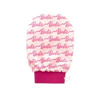 Barbie - Gant Exfoliant Corps & Douche - Gommage Traditionnel Anti-Peaux Mortes, Poils Incarnés - Texture Réconfortante, Accessoire Réutilisable - Rituel Spa à Domicile - Produit Officiel Mattel