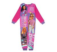 Barbie Girls' Pink All-in-One Nightwear | Découvrez Le Charme de avec Cette Combinaison Rose Confortable | Idéale pour Les Loisirs et la détente | Conçue pour Un Confort Ultime
