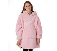 Barbie Girls' Pink Blanket Hoodie | Élevez votre confort et votre style avec le sweat à capuche en sherpa complet de Parfait pour jouer, se détendre et des journées à la mode