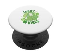 Barbie - Graphisme Lucky Vibes Clover Vert PopSockets PopGrip Adhésif
