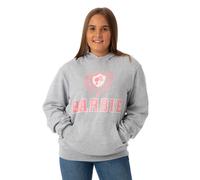 Barbie Gris Collegiate Logo Capuche Femme