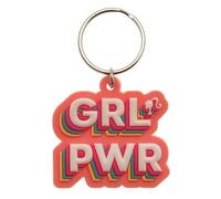 Barbie (Grl Pwr) Porte-clés PVC, Rose/multicolore, S