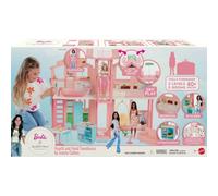 Barbie Hearth & Hand Townhouse Ensemble de jeu avec 3 niveaux et plus de 40 pièces dont meubles et accessoires