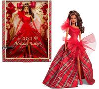 Barbie Holiday Noël 2024 Brune Poupée Signature Édition Limitée Mattel HRM63