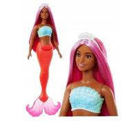 BARBIE HRR04 Sirène Avec Cheveux Rose Foncé