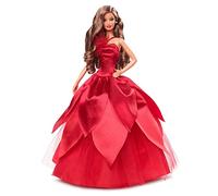 Barbie - Poupée Barbie Joyeux Noël 2022 - Châtain