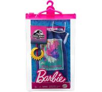 Barbie Jurassic World - GRD47 - Fashion Look Pack Robe avec Accessoires - Enfant - Mixte - MATTEL - 2 ans