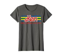 Barbie - Ken est Plus Beau Que jamais Stripes T-Shirt, Femme, Asphalte, L