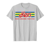 Barbie - Ken est Plus Beau Que jamais Stripes T-Shirt, Homme, Argent, L