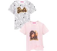 Barbie - "Kindness Stronger Together Unity And Love" T-shirt pour fille (pack de 2) NS7431 (128) (Coloré)
