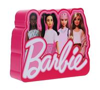 Barbie Lampe Officiellement licencié, Déco de chambre avec personnages, Fonctionne à piles, 16cm