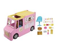 Barbie Coffret Camion À Limonade 25 Éléments De Jeu, Zone De Préparation Et Zone De Dégustation, Accessoires Colorés, Jouet Enfant, Dès 3 Ans, HPL71
