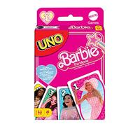 Barbie Le Film - Uno Jeu De Cartes Familial , avec Règle Spéciale « Trop Jouée », Version 2 À 10 Joueurs, À Collectionner, Jouet Enfant, HPY59