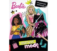 Barbie : Le livre de mode magique Découvre le monde du style avec des grattages et des autocollants colorés Un divertissement parfait pour les petits stylistes.