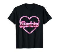 Barbie - Logo cœur Rose T-Shirt