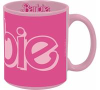Barbie Logo Tasse en céramique rose/fuchsia 350 ml