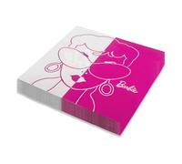 Barbie Lot de 20 serviettes 3 plis pour anniversaire