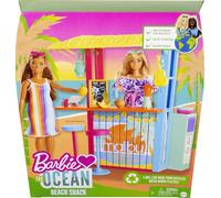 Barbie Loves the Ocean Beach Shack Playset Avec Accessoires Pour Filles
