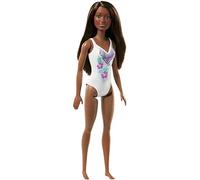 Barbie Poupée mannequin FJD99 – Maillot de bain blanc