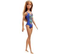 Mattel Barbie Plage Maillot Bleu
