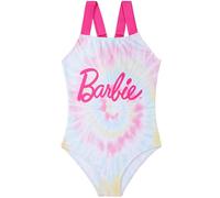 Barbie Maillot de Bain Fille, Maillot de Bain 1 Piece avec Nœud Bretelles Réglable, Confortable Extensibles Plage, Ete Cadeau Fille (5-6 Ans, Rose Barbie)
