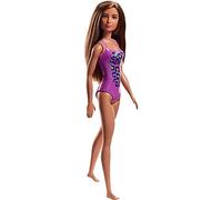 Barbie - Maillot De Bain Violet - Poupée Mannequin - FJD98